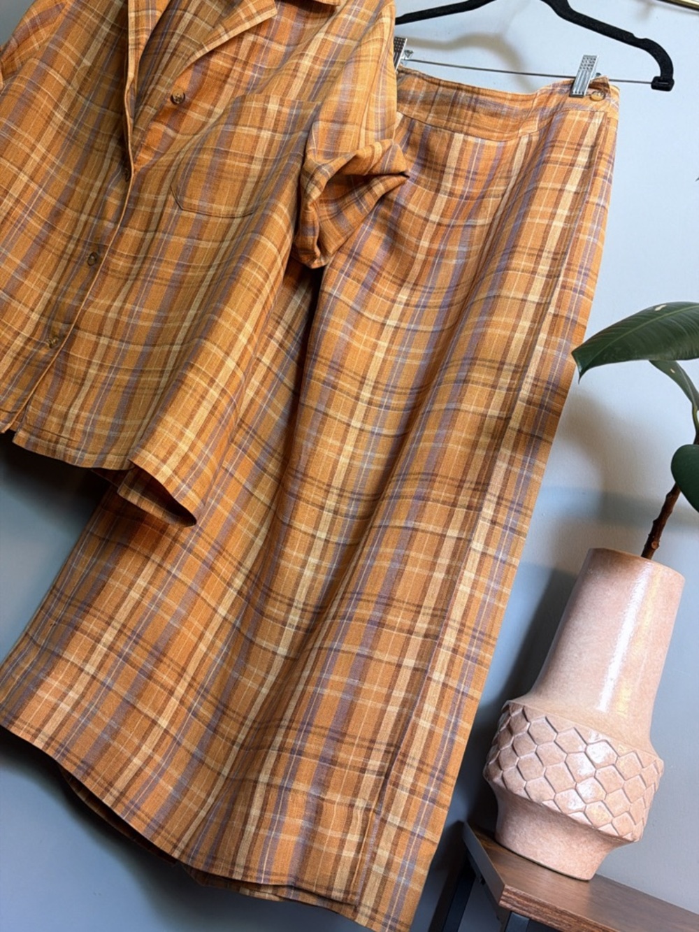Vintage Linen 2PC Skirt Set | Cottage Luxe | 12